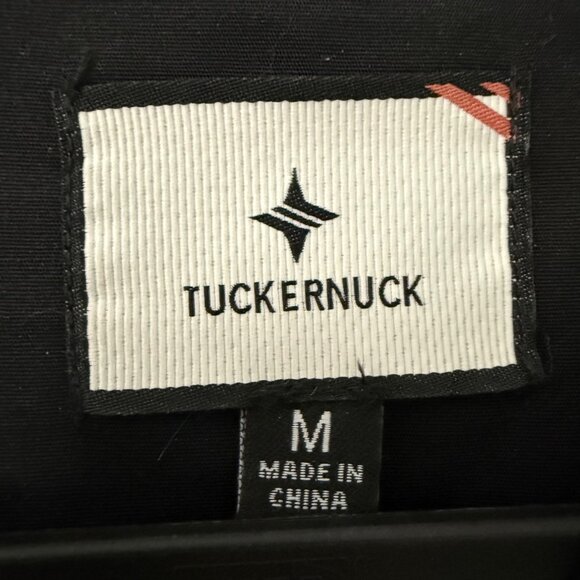 Tuckernuck Callahan Black Ruffle Hem Shirt Dress Long Sleeve Womens Size Medium - Picture 3 of 7